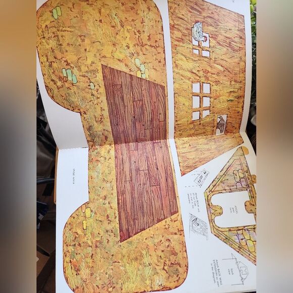 Vintage 1963 Whitman Publishing Co. Manger Scene Punch Out - Picture 9 of 11